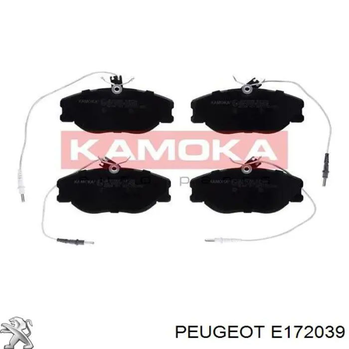 Тормозные колодки Peugeot/Citroen E172039