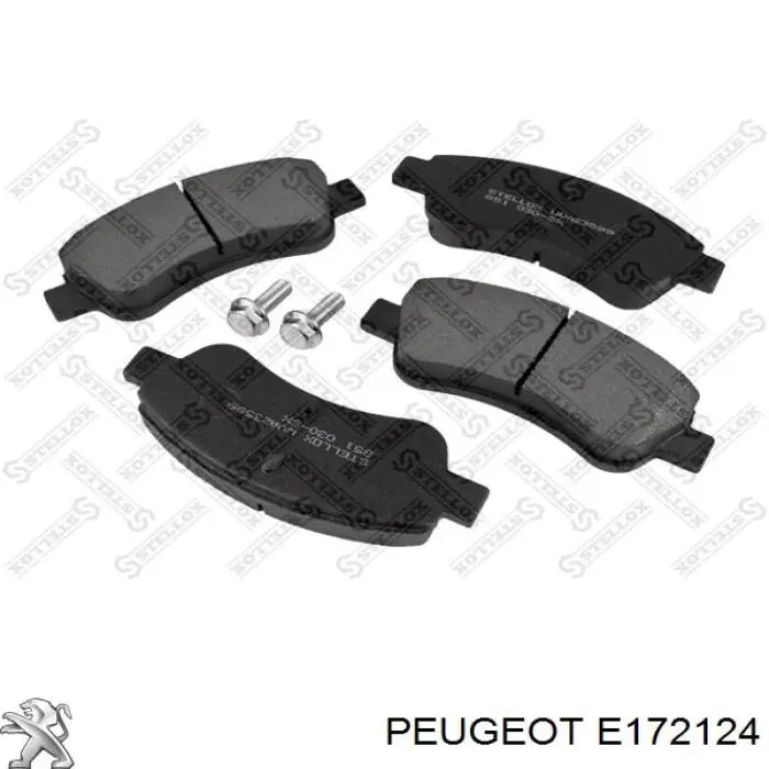 Колодки Peugeot/Citroen E172124 цена, от 18.02 USD