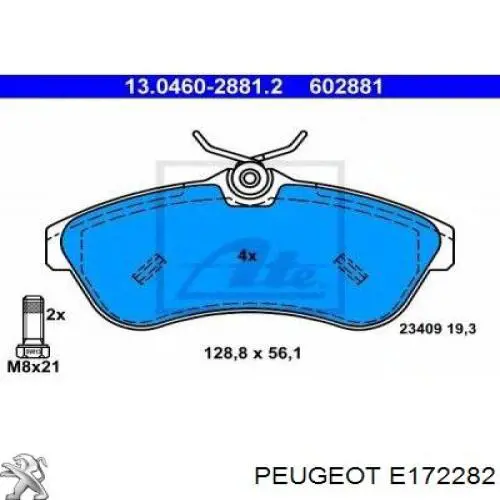E172282 Peugeot/Citroen 