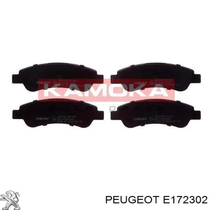 Колодки дисковые  Peugeot/Citroen E172302 цена, от 15.25 USD