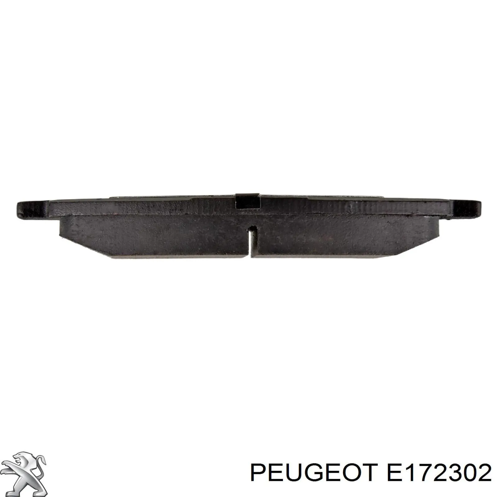 Купить E172302 Peugeot/Citroen Колодки тормозные задние, дисковые