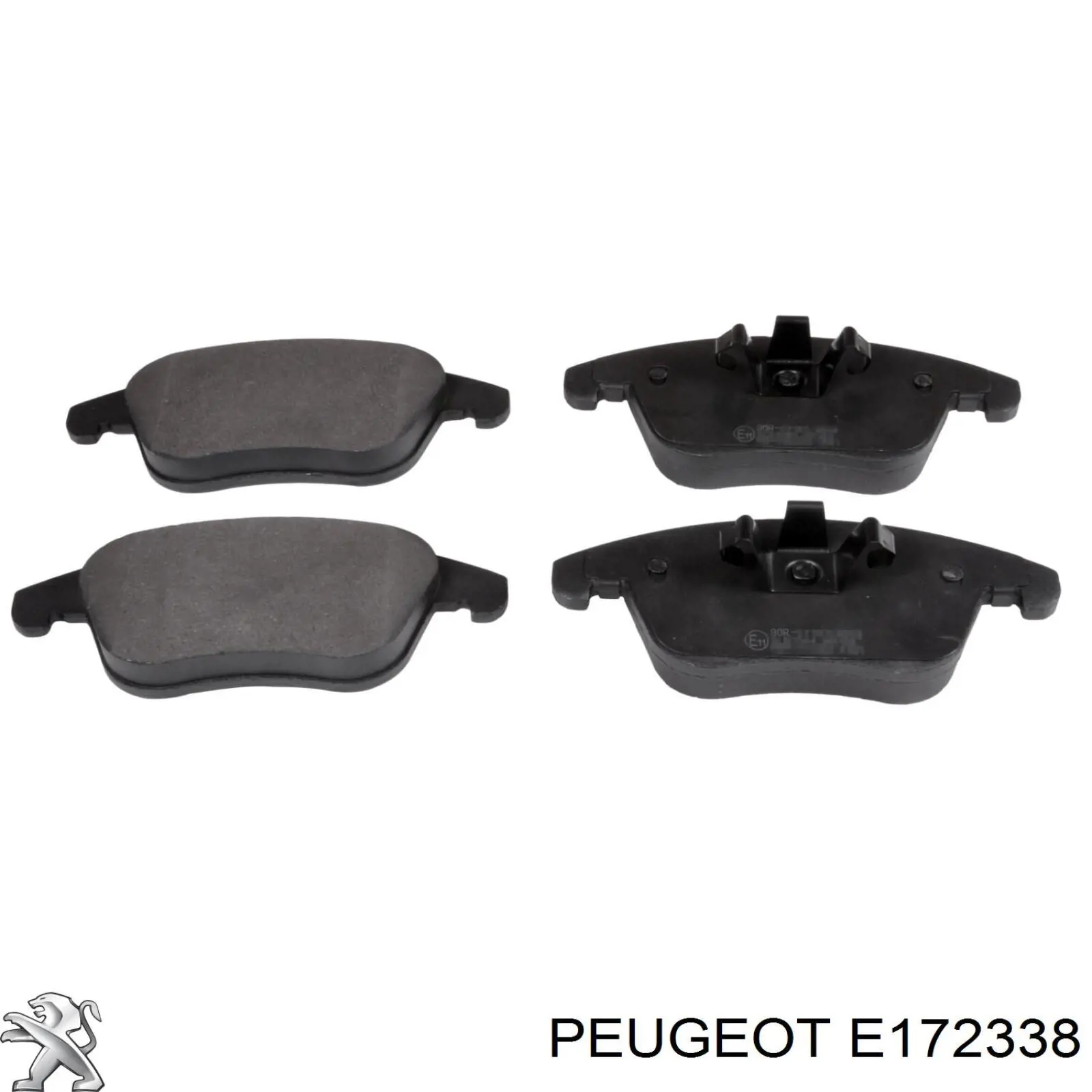 Передние тормозные колодки E172338 Peugeot/Citroen