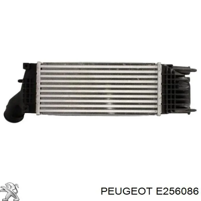 Radiador de aire de admisión E256086 Peugeot/Citroen