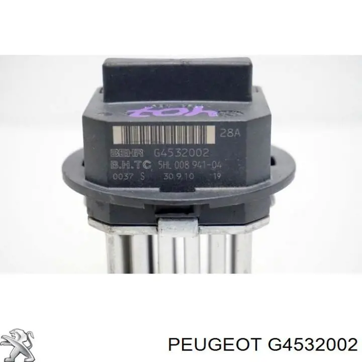 G4532002 Peugeot/Citroen resistor (resistência de ventilador de forno (de aquecedor de salão))