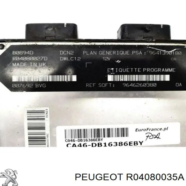  Peugeot/Citroen R04080035A