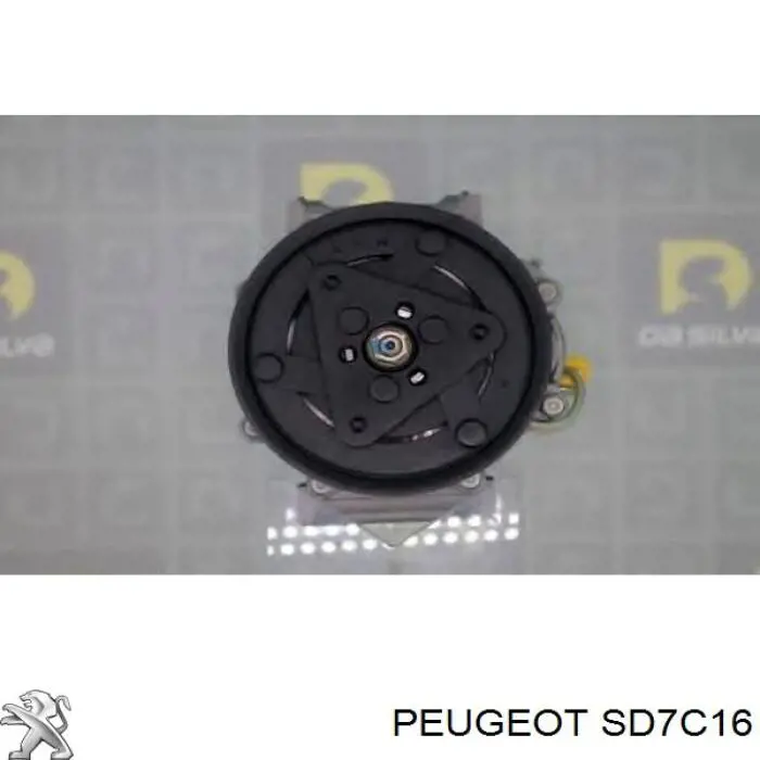 Компрессор кондиционера SD7C16 Peugeot/Citroen