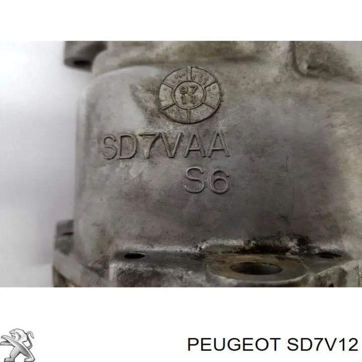 Купить SD7V12 Peugeot/Citroen Компрессор климатической установки