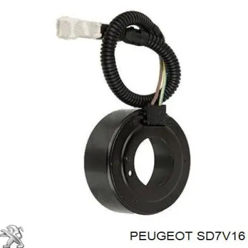 SD7V16 Peugeot/Citroen Компрессор хладагента
