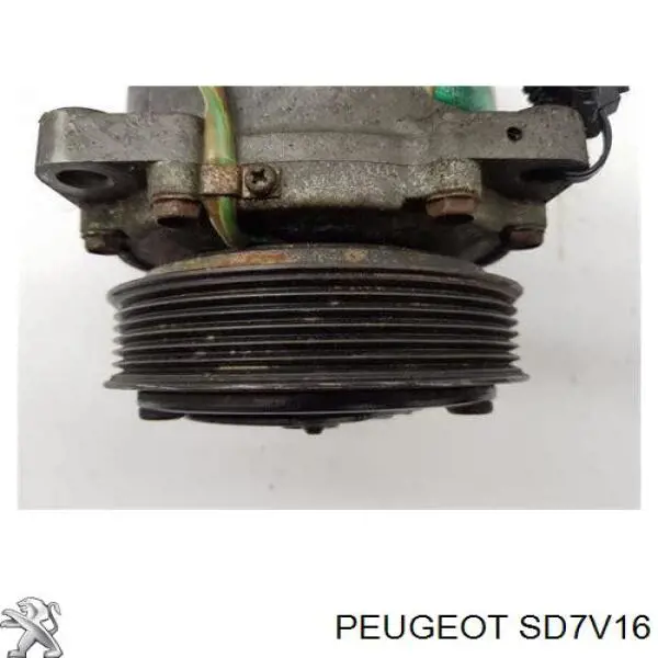 Компрессор кондиционера SD7V16 Peugeot/Citroen