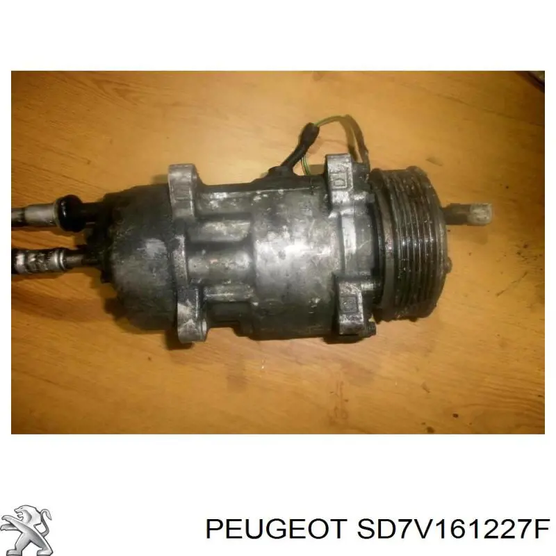 SD7V161227F Peugeot/Citroen compressor de aparelho de ar condicionado