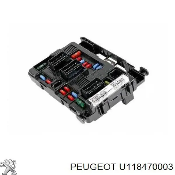 U118470003 PEUGEOT Caja de fusibles original y equivalente