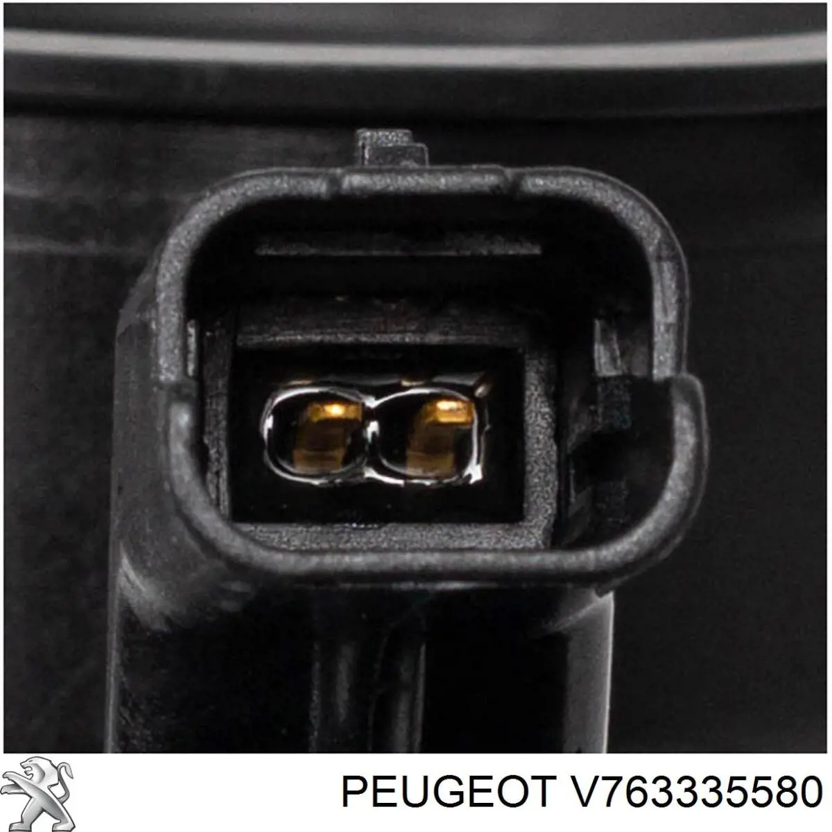 Патрубок воздушный, вход в турбину (наддув) V763335580 Peugeot/Citroen