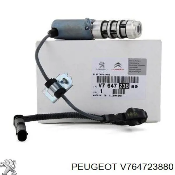 V764723880 Peugeot/Citroen válvula de regulação de pressão de óleo
