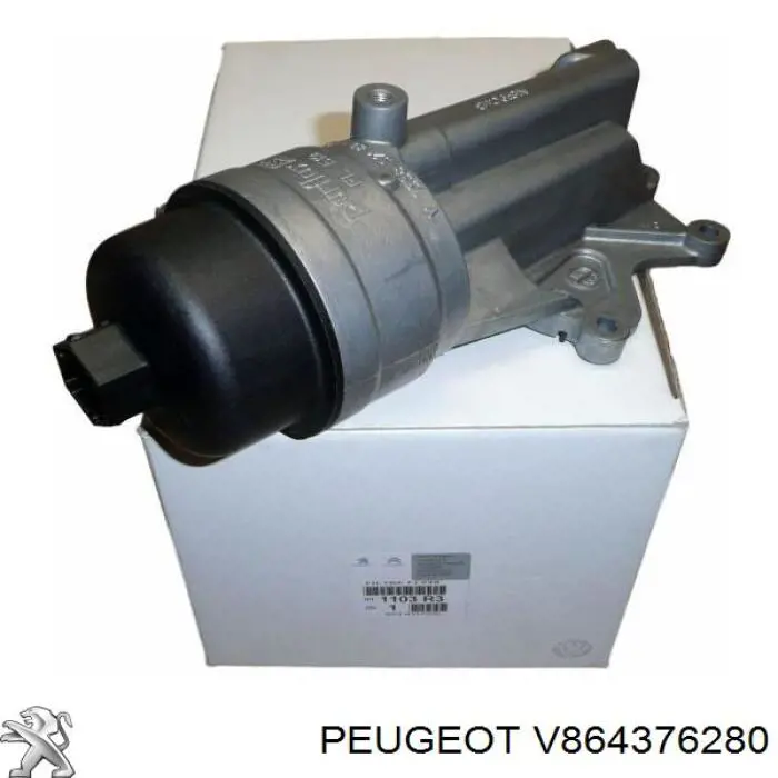 Корпус масляного фильтра Peugeot/Citroen V864376280 цена, от 49.47 USD