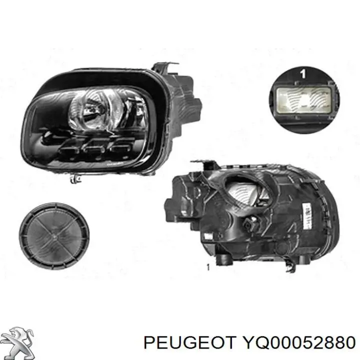 Левая фара 450524 VALEO