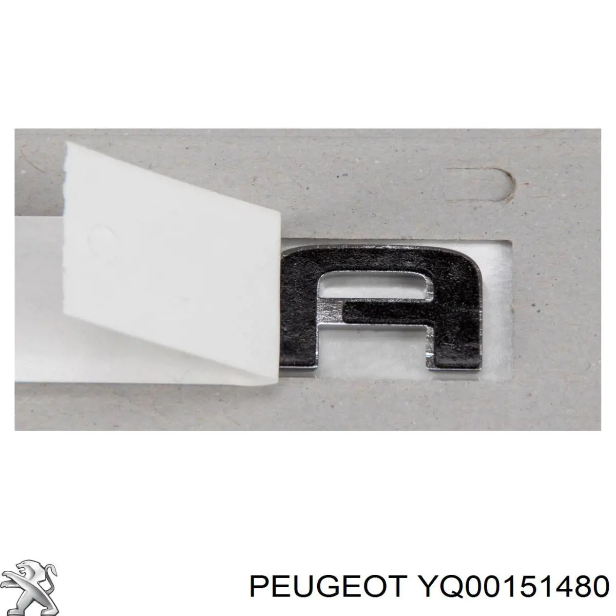 Купить YQ00151480 Peugeot/Citroen Эмблема крышки багажника