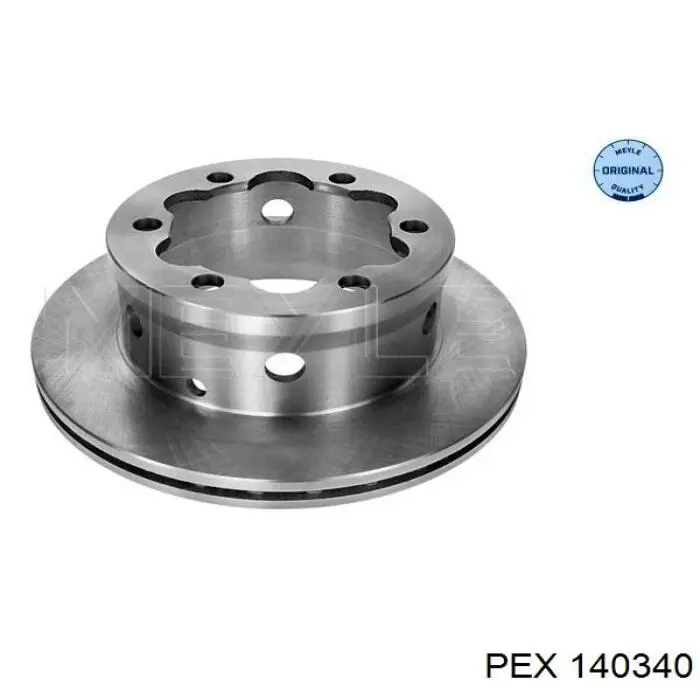 140340 PEX диск тормозной задний