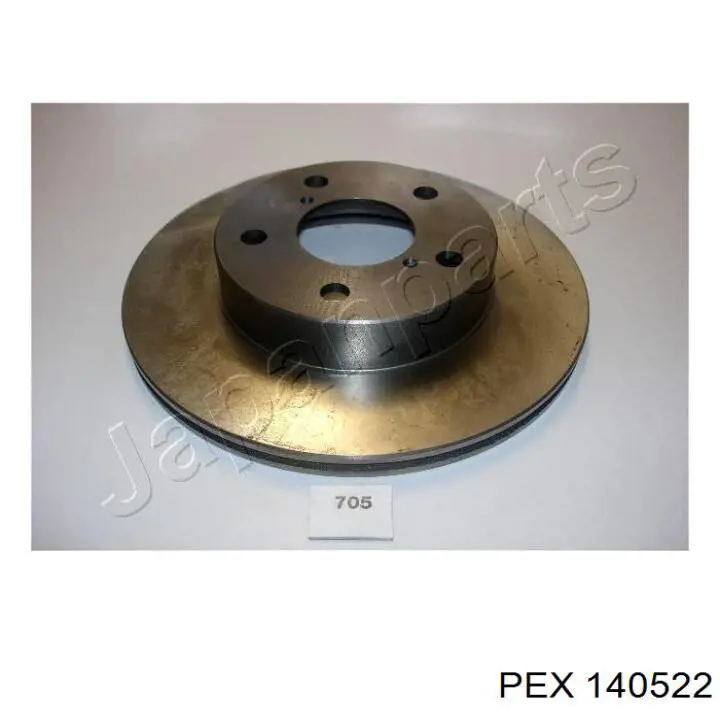 140522 PEX диск тормозной передний
