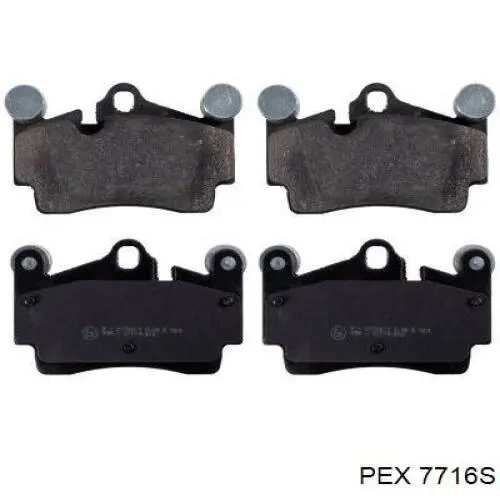 Купить 7716S PEX Колодки тормозные