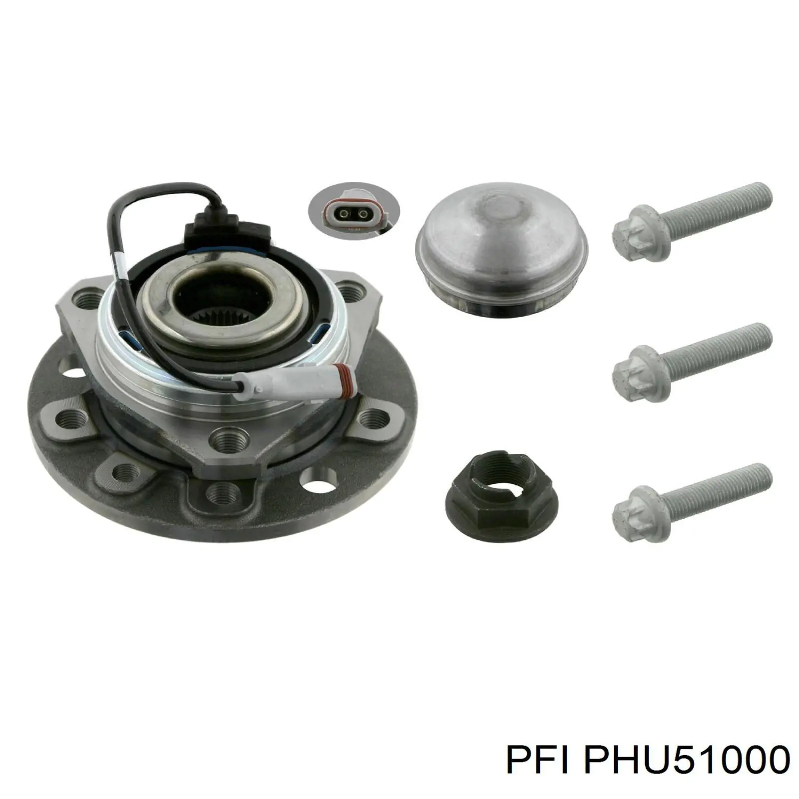 Ступицы передних колес PFI PHU51000 цена, от 73.55 USD