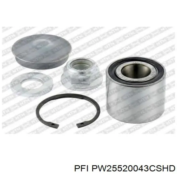 Подшипники задней ступицы PFI PW25520043CSHD цена, от 14.24 USD