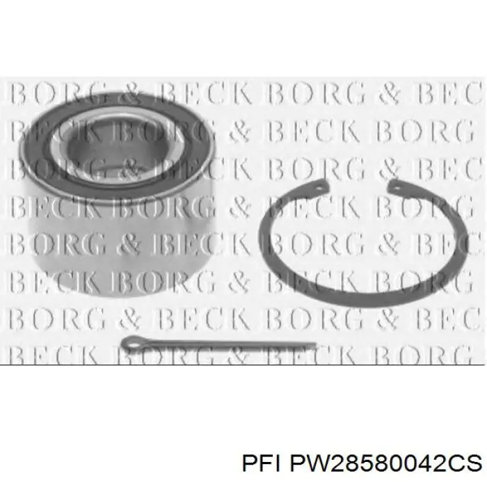 Подшипник ступицы PW28580042CS PFI