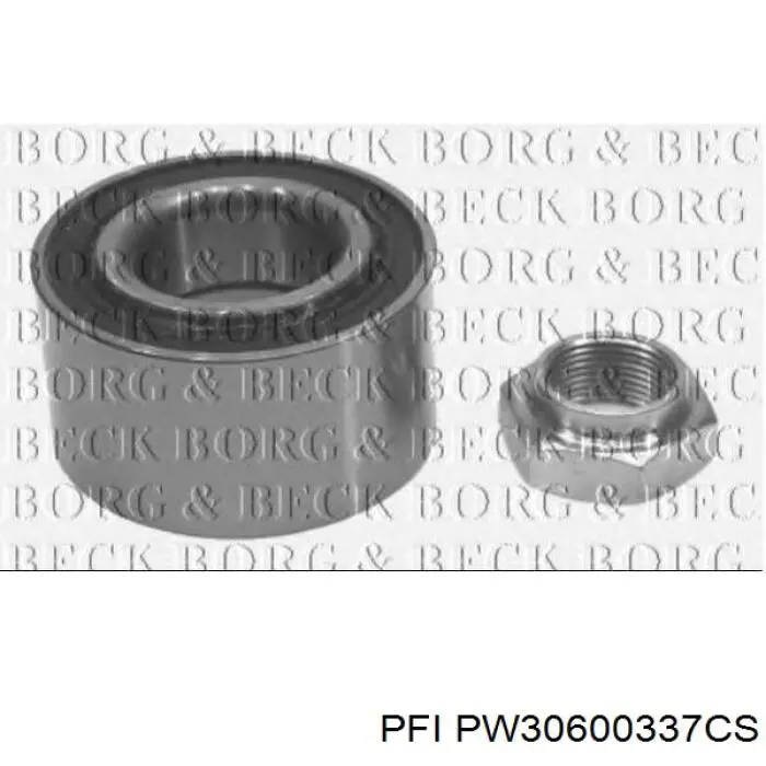 Підшипник маточини передньої PW30600337CS PFI