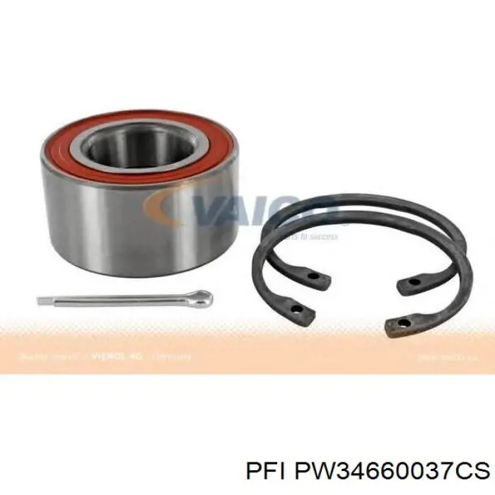 Комплект подшипника ступицы колеса PFI PW34660037CS цена, от 12.26 USD