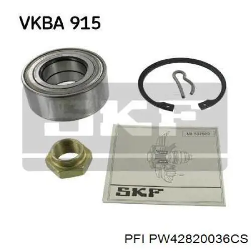 Комплект подшипника ступицы колеса PFI PW42820036CS цена, от 20.83 USD