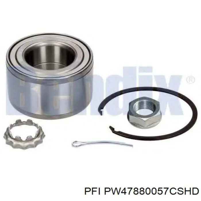 Подшипники задней ступицы PFI PW47880057CSHD цена, от 59.20 USD