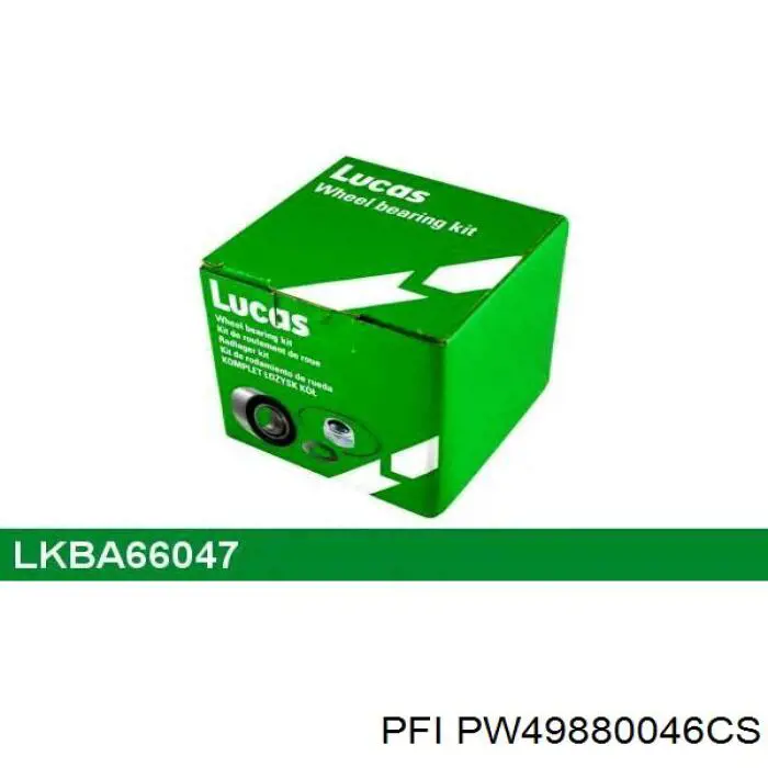 Купить PW49880046CS PFI Подшипник передней ступицы