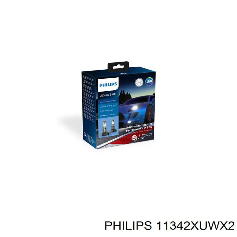 Лампочка ксеноновая 11342XUWX2 Philips