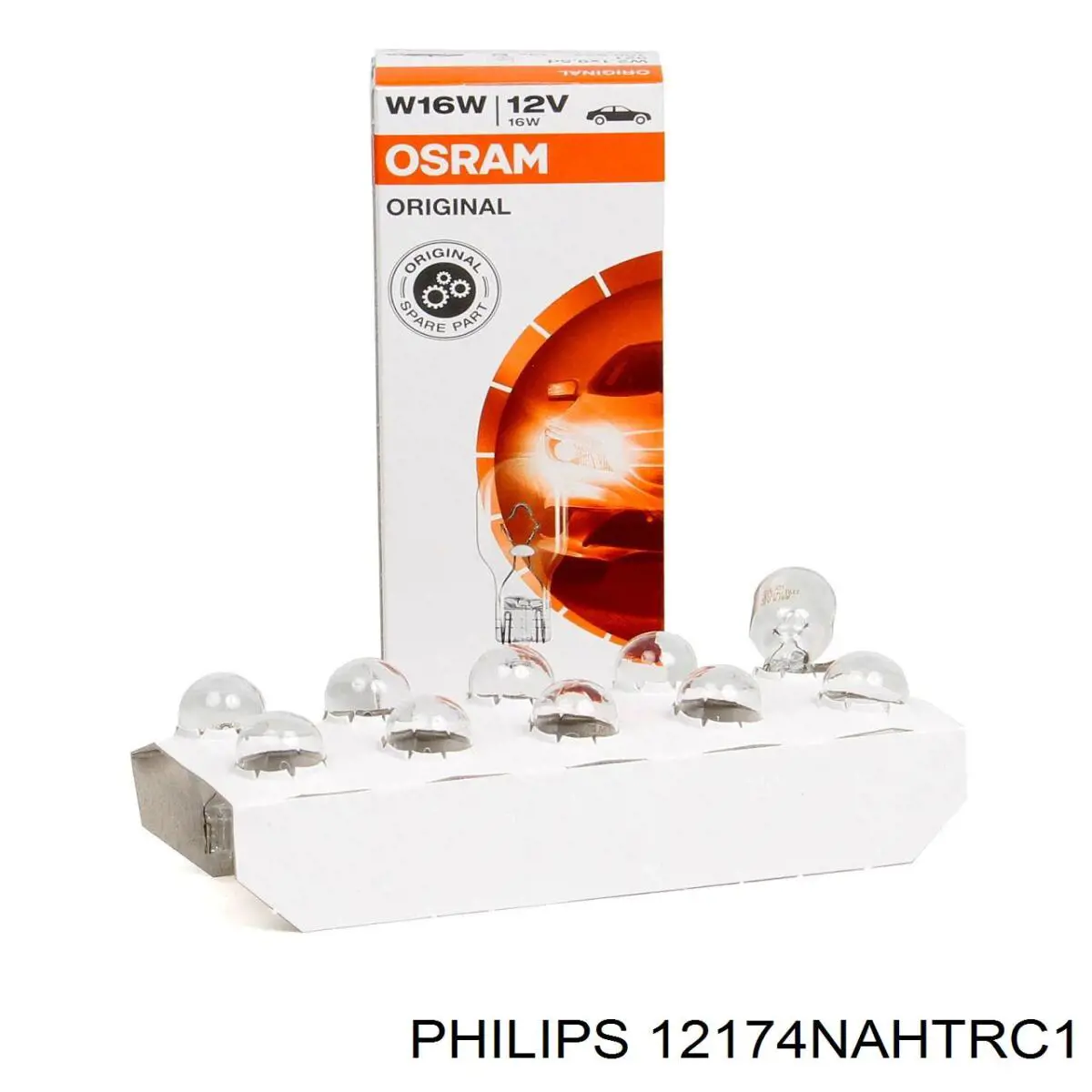 Цоколь (патрон) лампочки фары 12174NAHTRC1 Philips