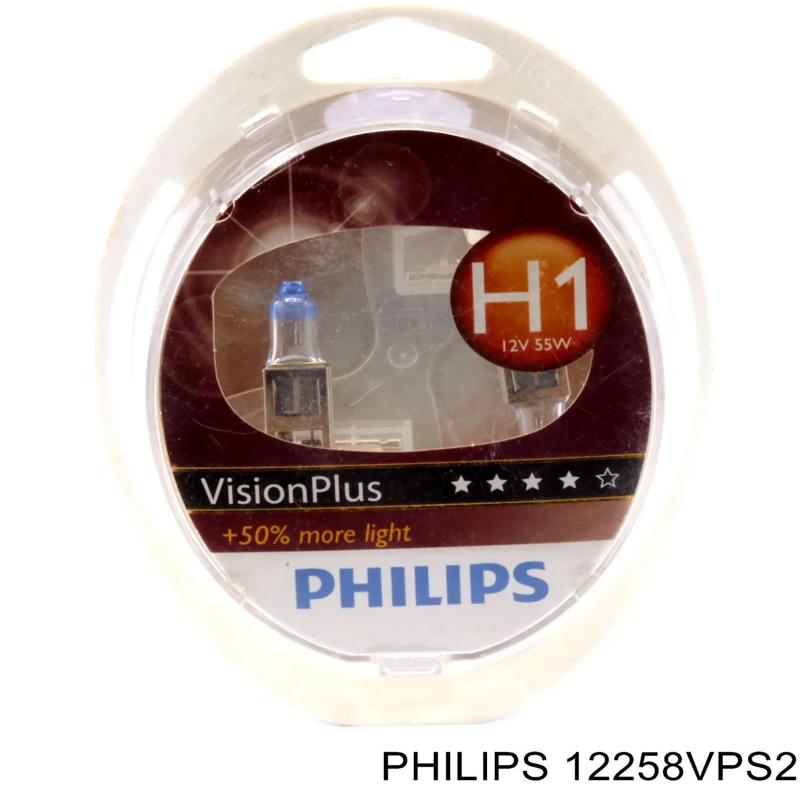 Галогенная автолампа Philips H1 P14,5s 12V 12258VPS2
