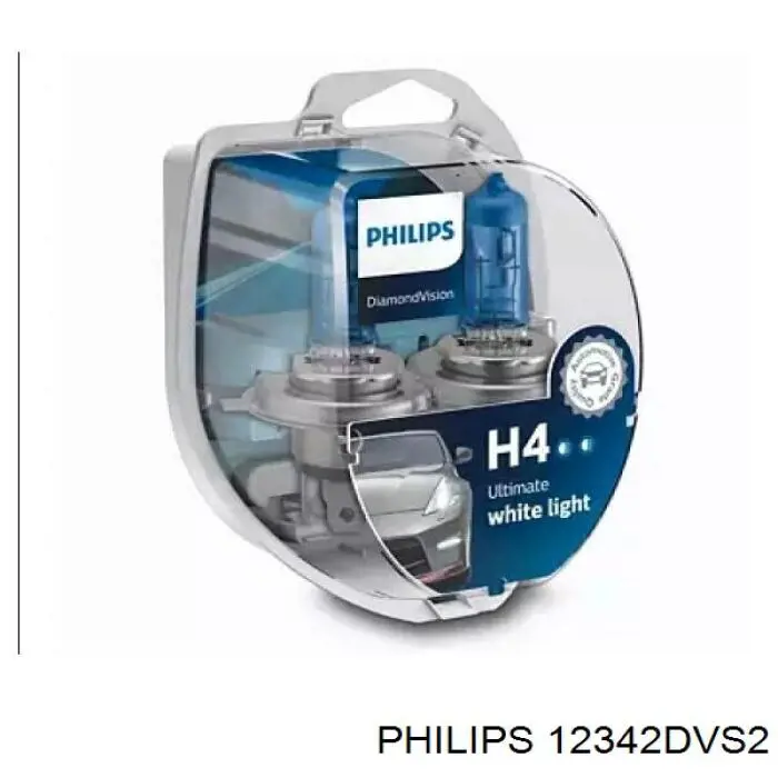 Галогенная автолампа Philips 12342DVS2