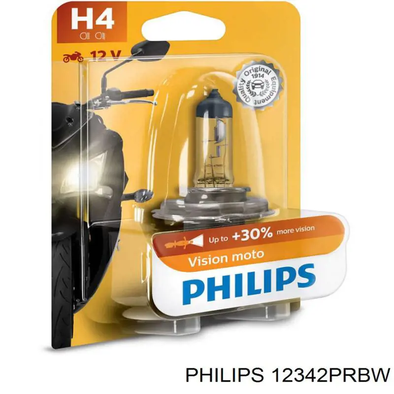 Лампочка галогенная 12342PRBW Philips