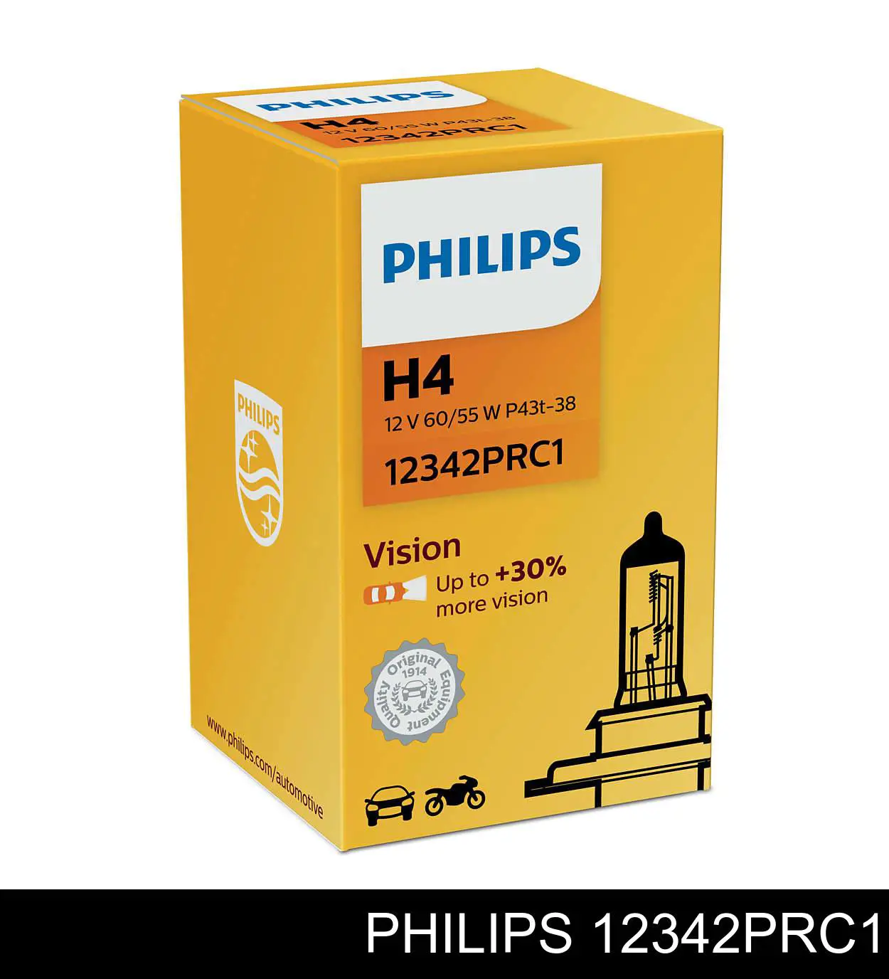 Лампочка галогенная Philips 12342PRC1