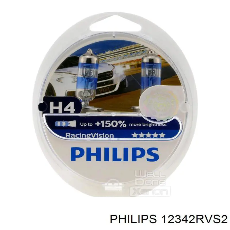 Галогенная автолампа Philips 12342RVS2