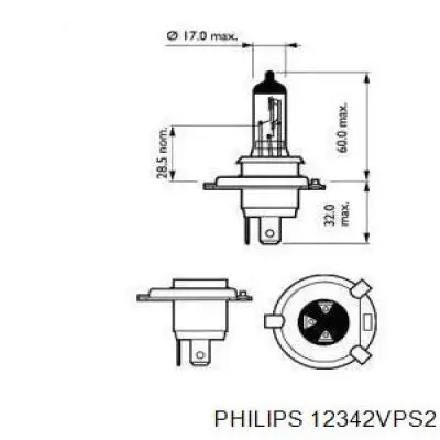 Купить 12342VPS2 Philips Лампочка галогенная