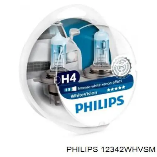 Лампочка галогенная Philips 12342WHVSM