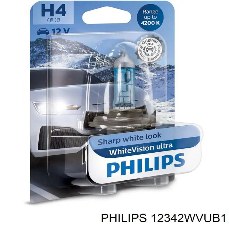 Лампочка галогенная 12342WVUB1 Philips