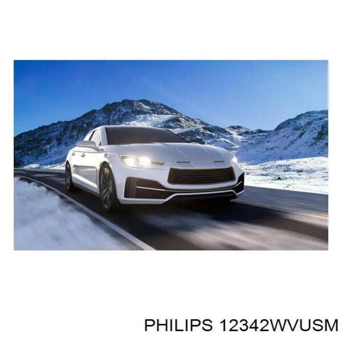 12342WVUSM Philips Лампочка дальнего света