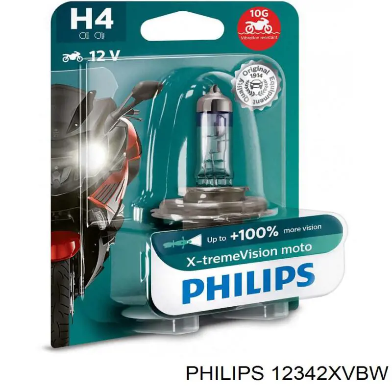 Bombilla halógena 12342XVBW Philips