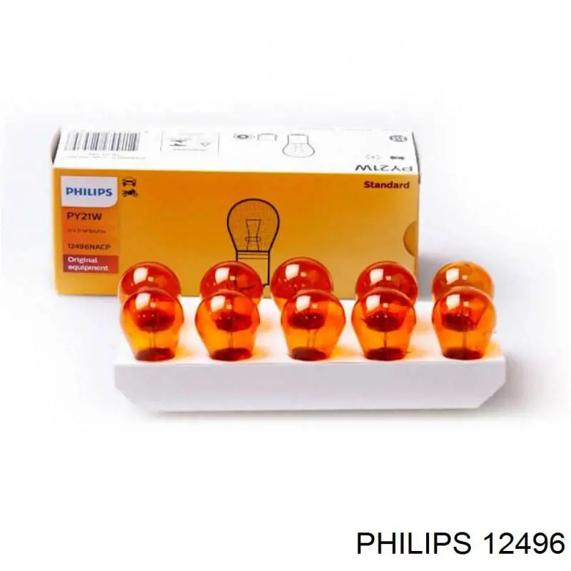 Лампочка накаливания Philips 12496 цена, от 1.31 USD