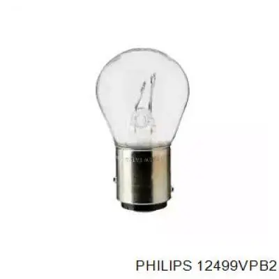 Лампочка накаливания Philips 12499VPB2 цена, от 0.81 USD