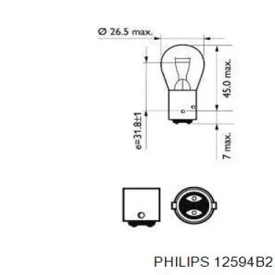 Лампочка 12594B2 Philips