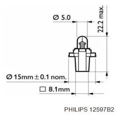 Лампочка 12597B2 Philips