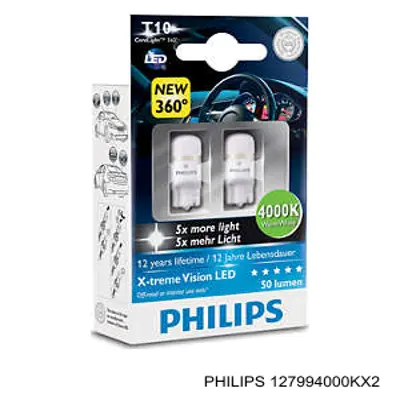 Lámpara, luz interior/cabina 127994000KX2 Philips