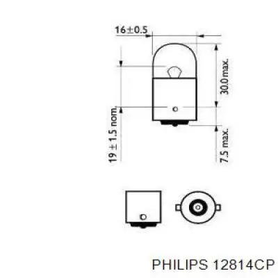 Купить 12814CP Philips Лампочка