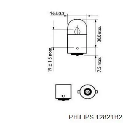 Купить 12821B2 Philips Лампочка